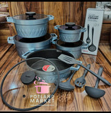 سرویس قابلمه 14 پارجه بنتاتی رنگ آبی