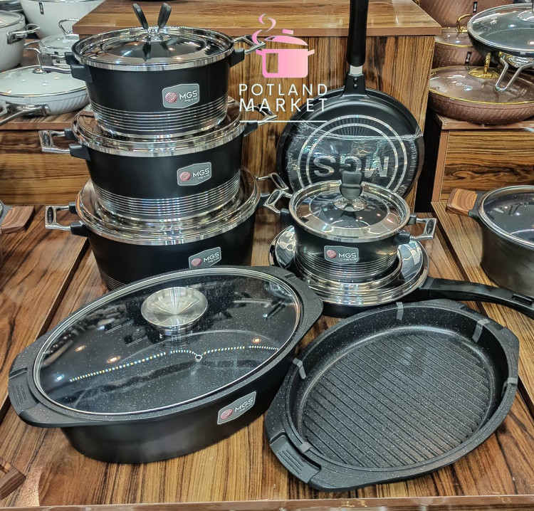 سرویس قابلمه ۲۵ پارچه mgs مدل جرمن A