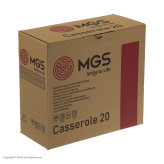 قابلمه تک چدن گرانیت mgs ام جی اس سایز ۲۰ ایتالیاB