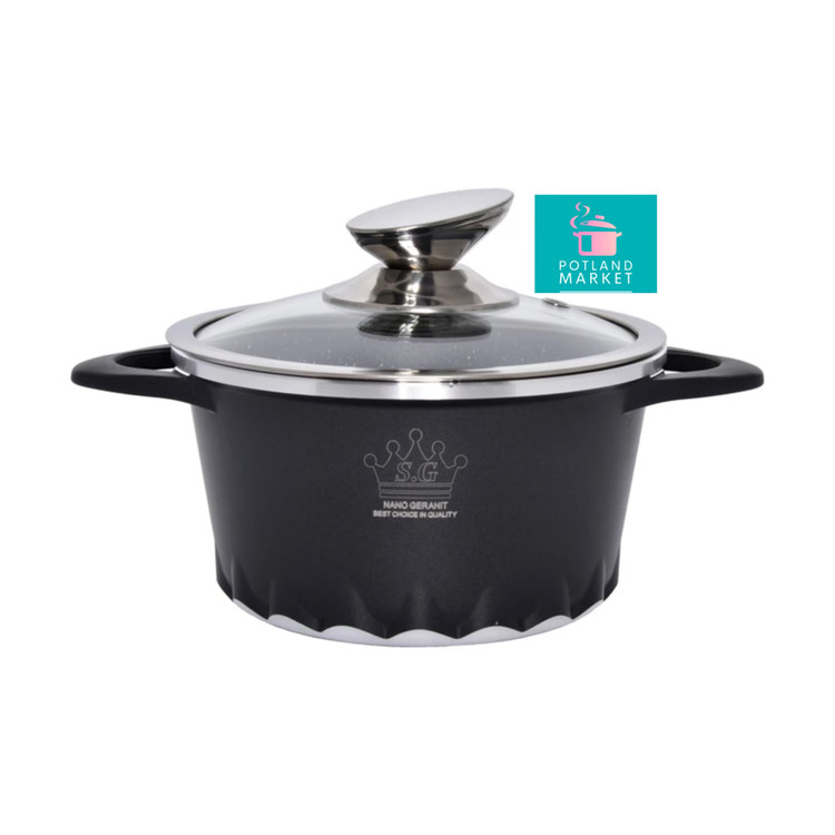 قابلمه تک sg سایز 16 رنگ مشکی