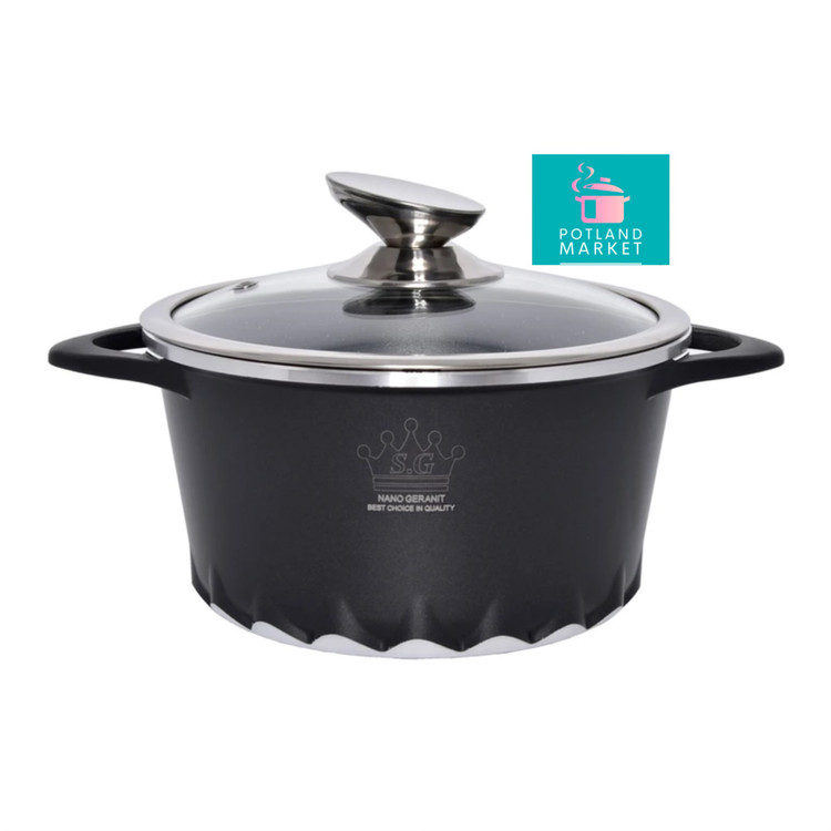 قابلمه تک sg سایز 24 رنگ مشکی