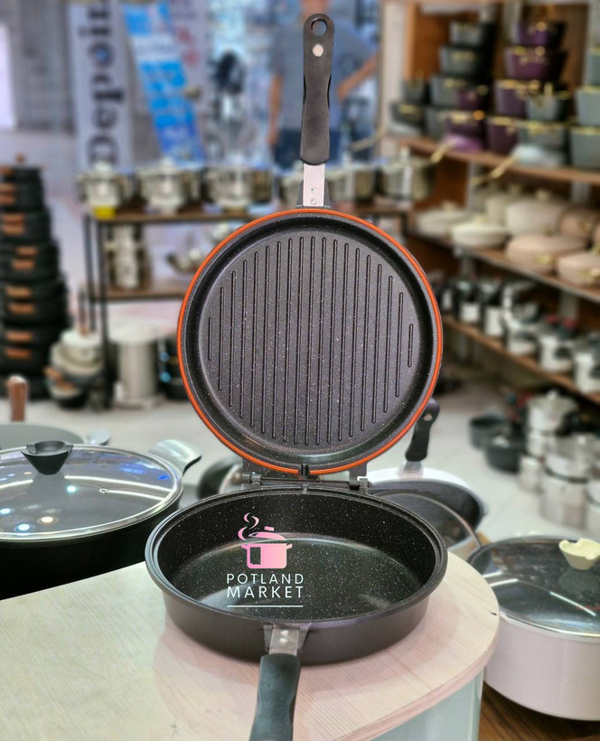 تابه رژیمی چدن گرانیت گرد برند mgs