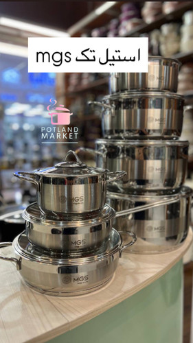 قابلمه و تابه تک استیل mgs