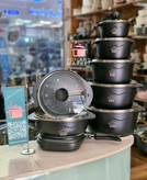 تخفیف بلک فرایدی سرویس قابلمه ۱۶ پارچه ویتنبرگ رنگ مشکی