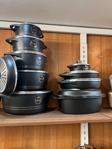 قیمت و خرید سرویس قابلمه ۲۰ پارچه مون استار moon star رنگ مشکی